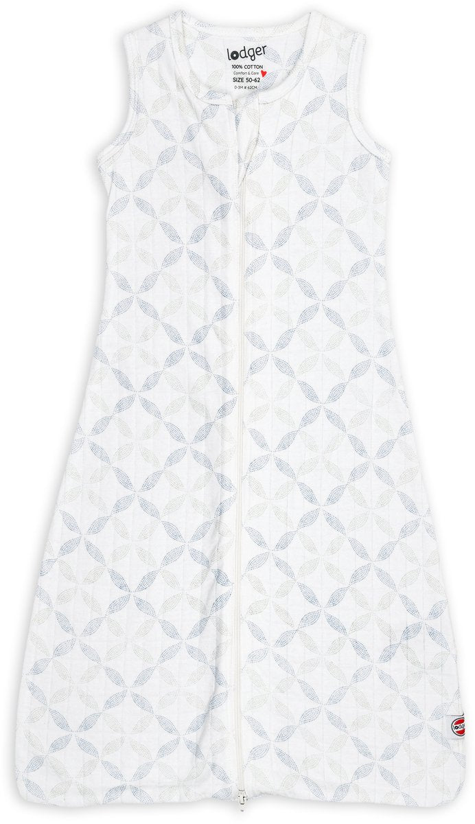 Lodger hopper - baby zomerslaapzak - hydrofiel - groen - 80cm - 0.3 tog - biologisch katoen
