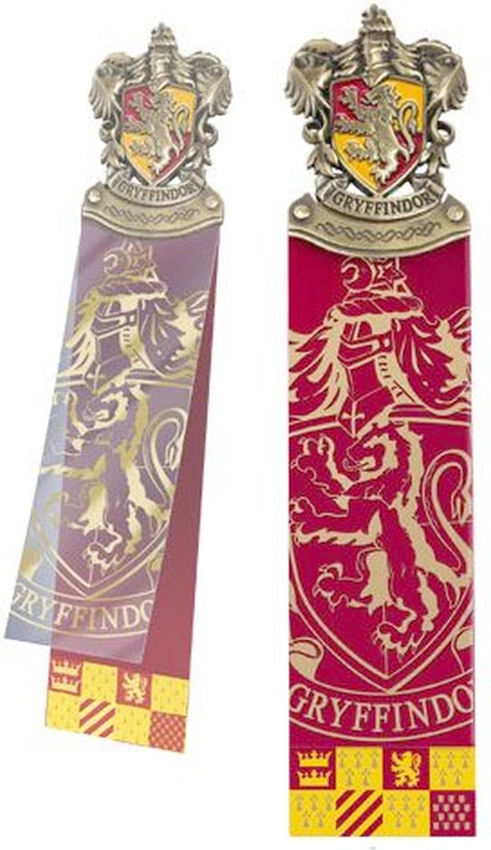 Noble collection harry potter - gryffindor crest boekenlegger