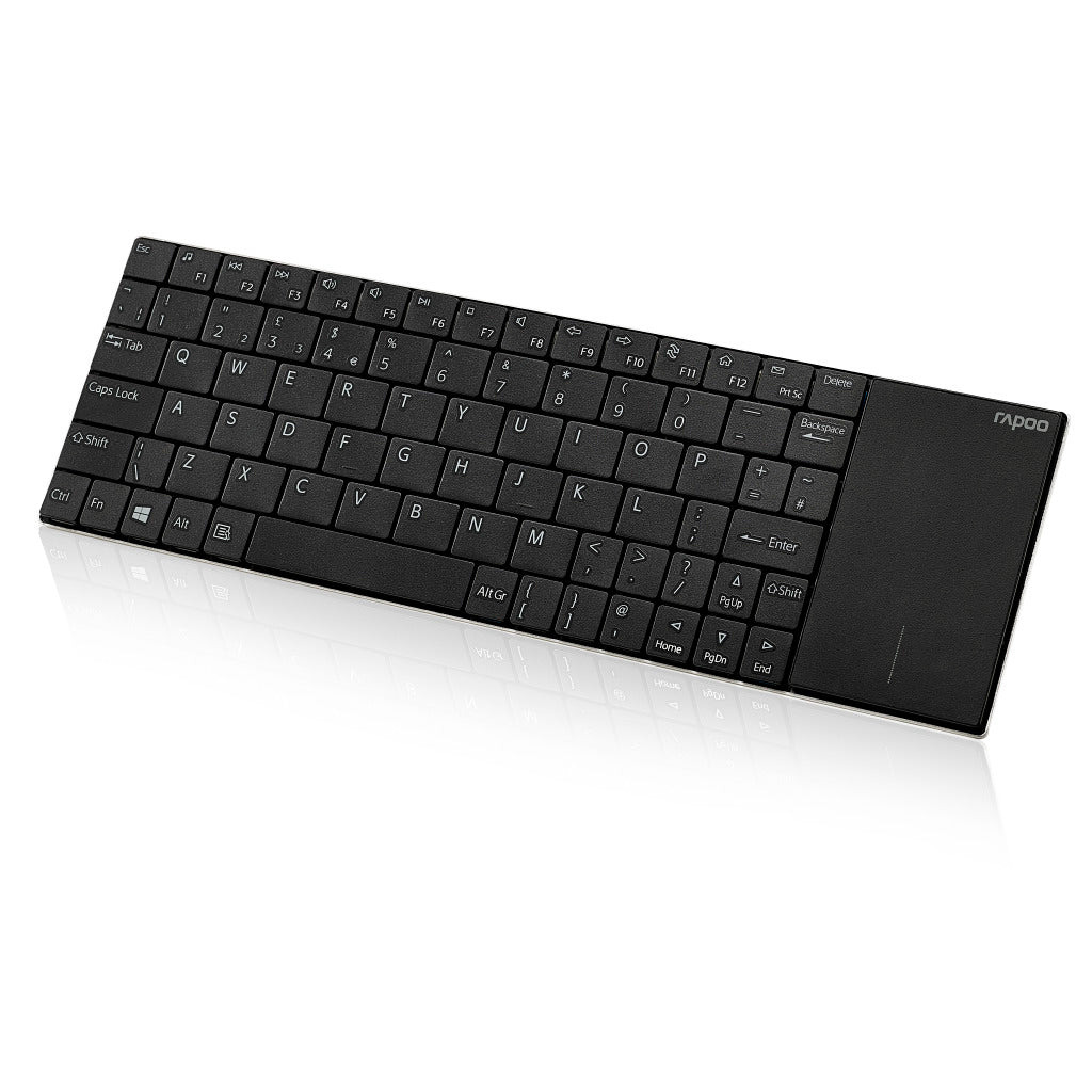 Rapoo toetsenbord touch 2.4gh zwart 2710