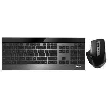 Rapoo 9900m wireless ultra-slim multi-mode-deskset ui black