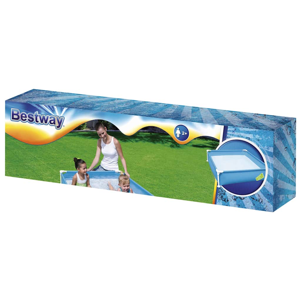 Bestway zwembad 1.22m x 1.22m x 30.5cm my first frame pool