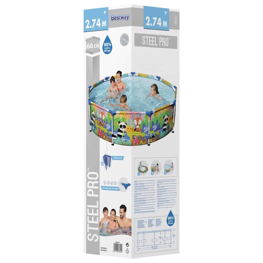 Bestway zwembad steel pro max 274x66 cm
