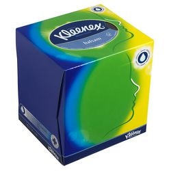 Kleenex tissues - balsam in dispenserdoos - zakelijk - 3 laags (pak 56 stuks)