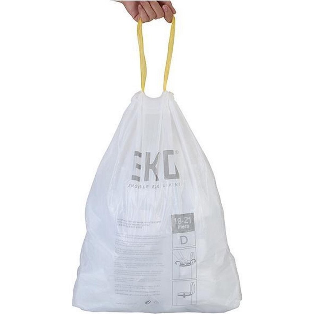 Eko afvalzakken type e 25-35 liter - rol 12 zakken