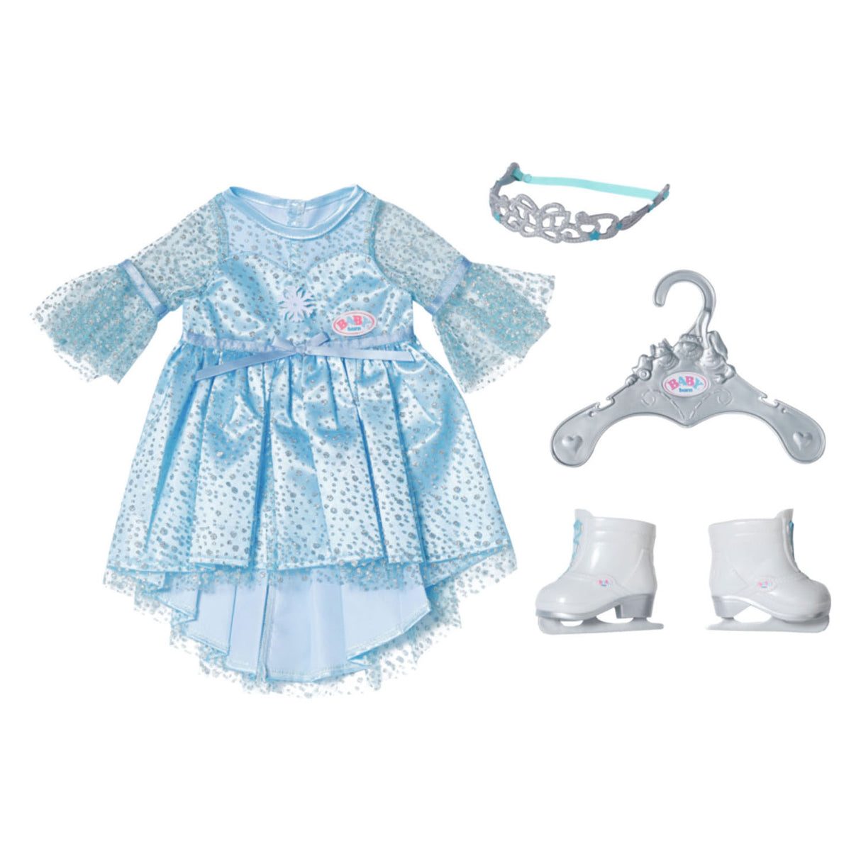 Baby born ijsprinses kledingset - 43cm