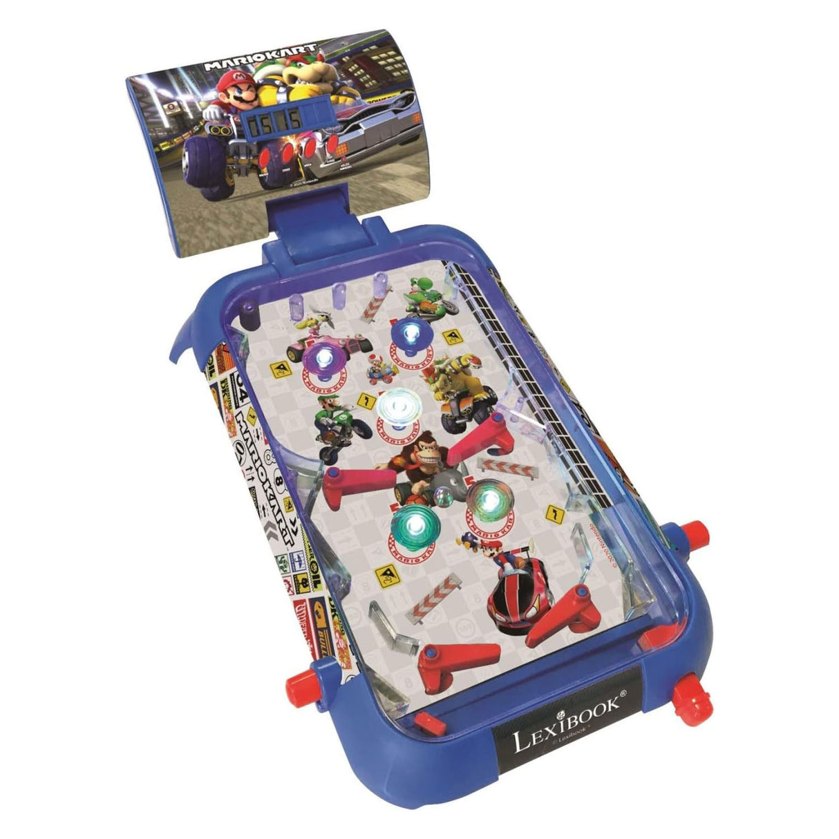 Lexibook super mario electronisch flipperkast met licht en geluid