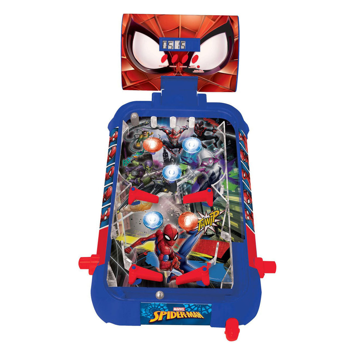 Disney spider-man electronisch flipperkast