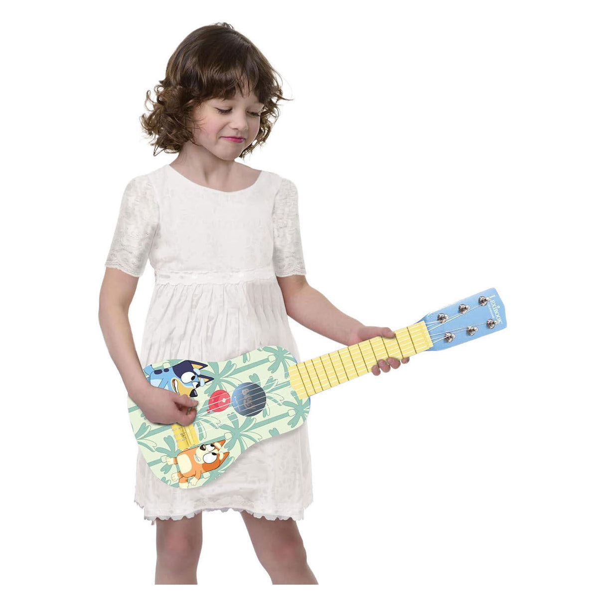 Lexibook mijn eerste houten gitaar bluey – 21 53 cm