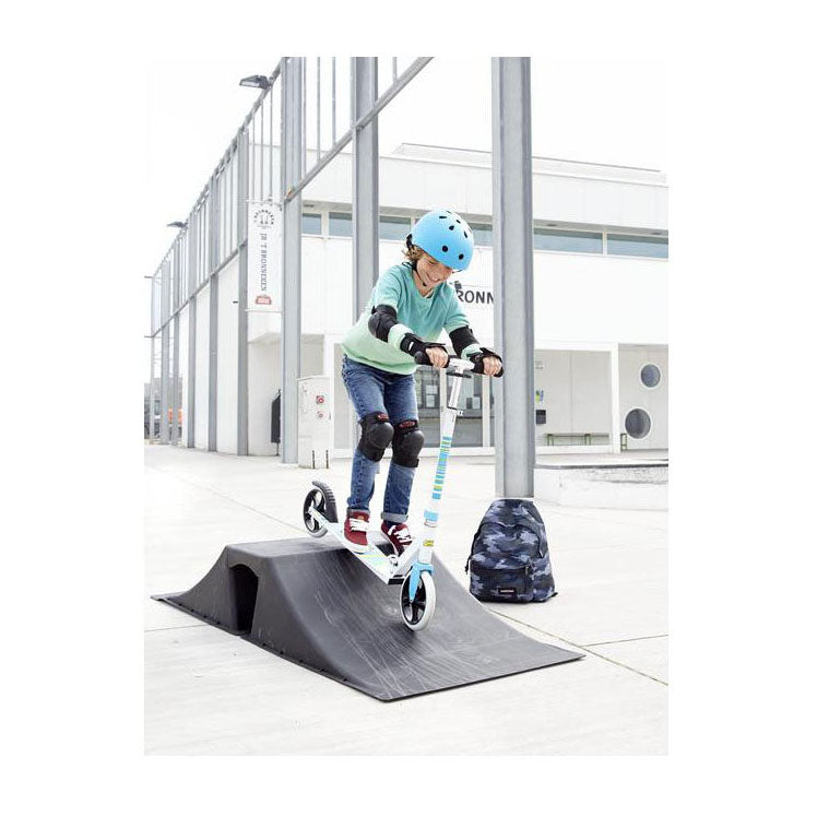 skatebeschermset 3-delig kinderen junior zwart