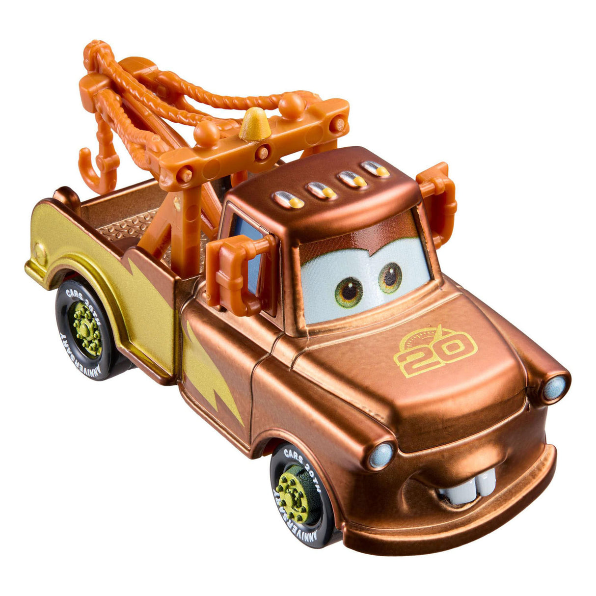 Mattel disney en pixar cars race om de 20ste verjaardag van radiator springs te vieren - set van 5
