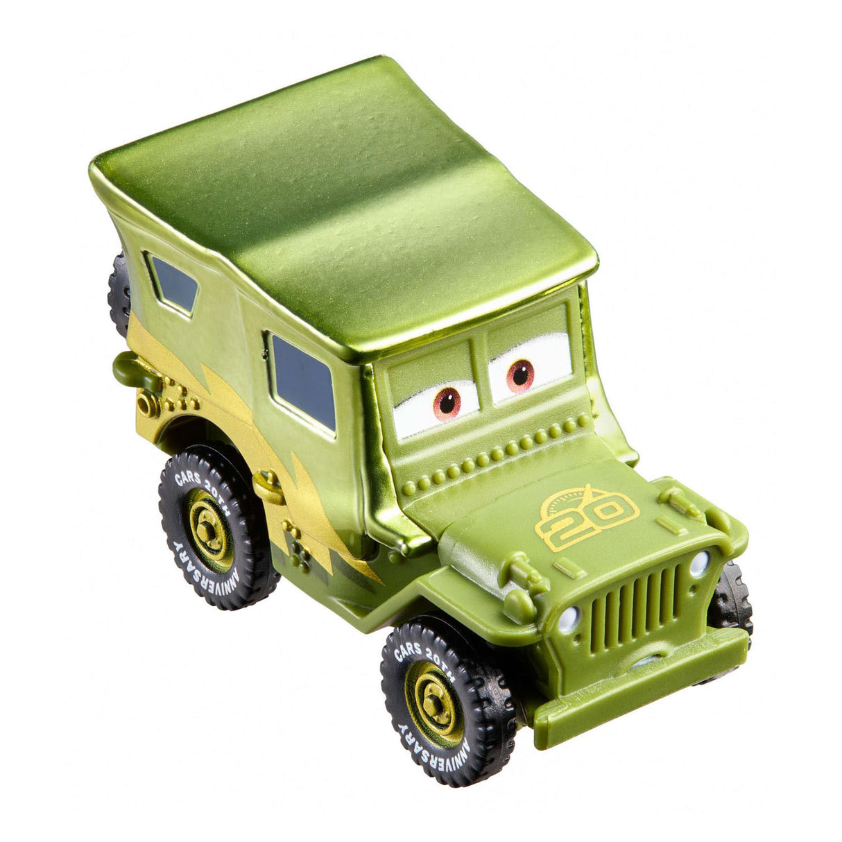 Mattel disney en pixar cars race om de 20ste verjaardag van radiator springs te vieren - set van 5