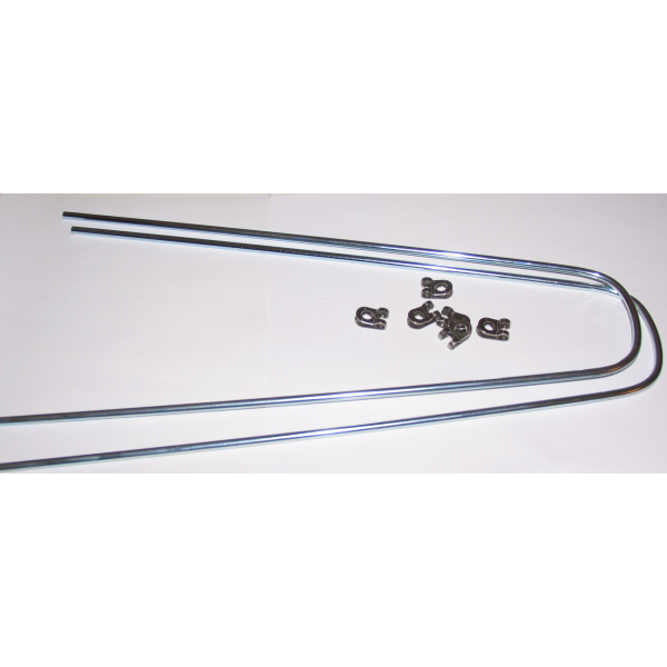 spatbordenset ATB 26 inch staal zwart
