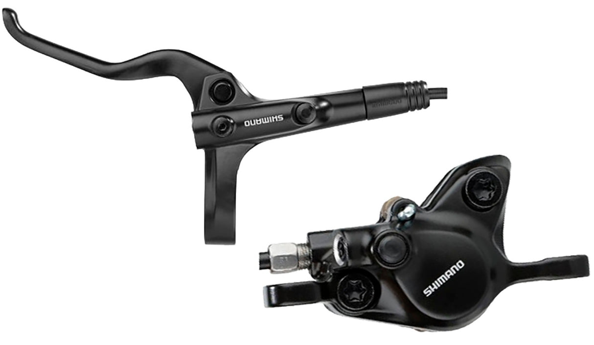Shimano mt-200 hydraulische remset disc rechts achter 1700mm zwart