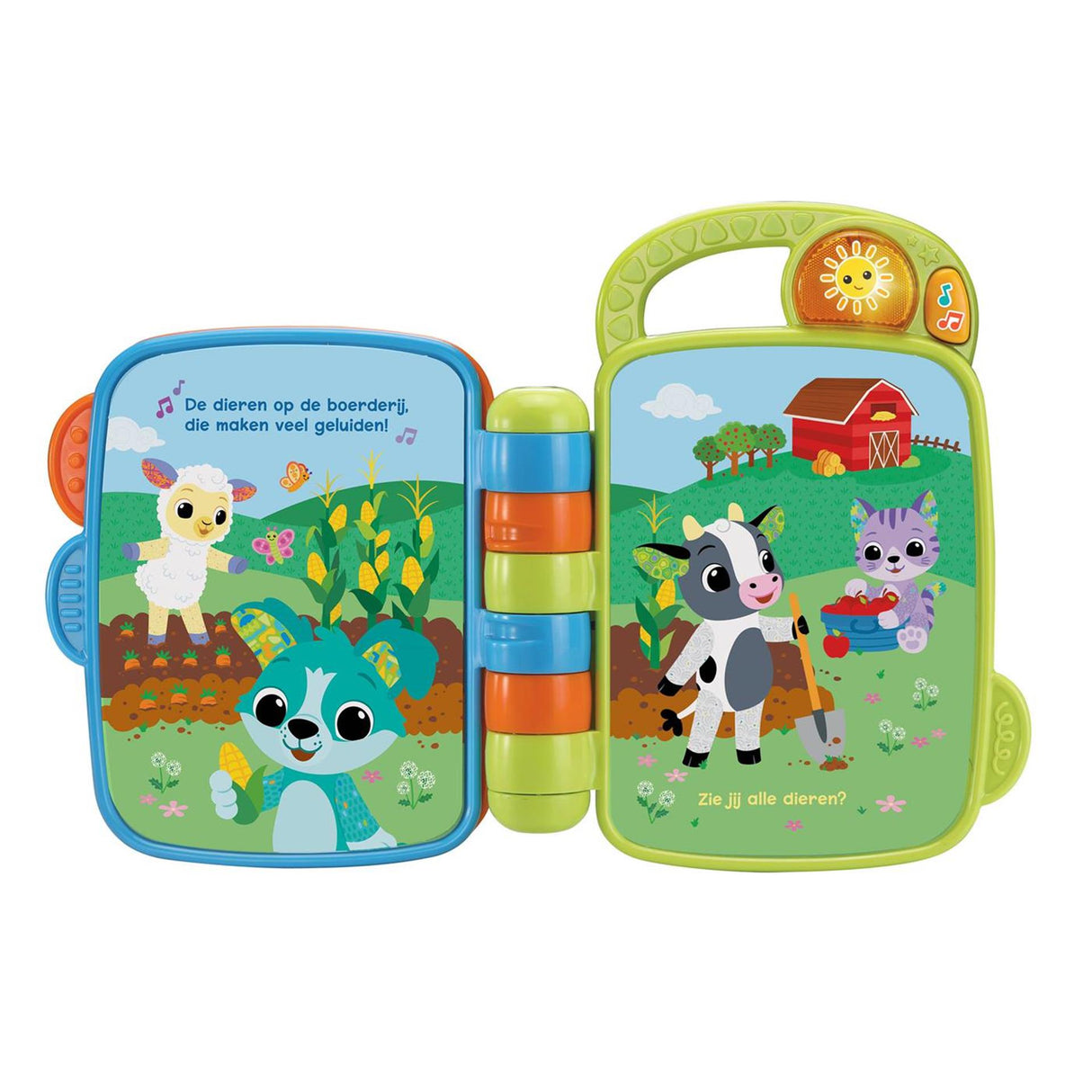 Vtech dierenvriendjes muziekboek met geluid 15,5x3x5x17,5cm