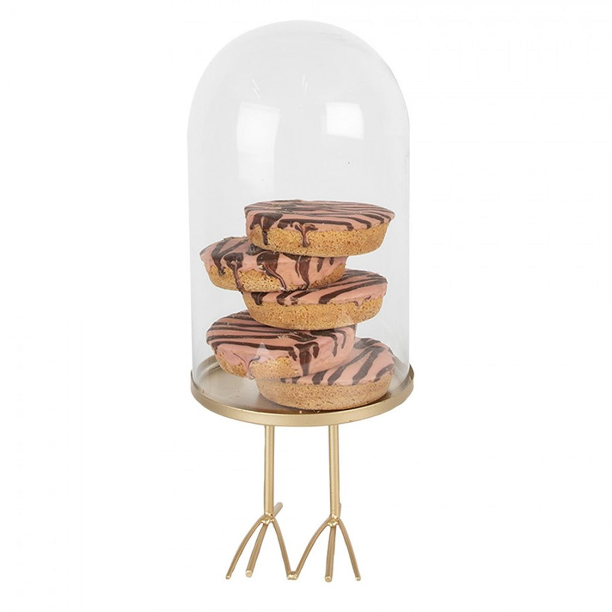 Clayre eef stolp op pootjes ø13x30cm