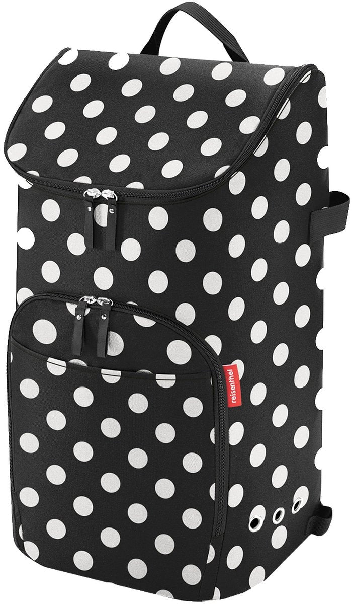 Reisenthel citycruiser bag tas voor boodschappentrolley - 45l - dots wit