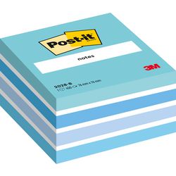 Post-it notes 76x76 blauw 450v