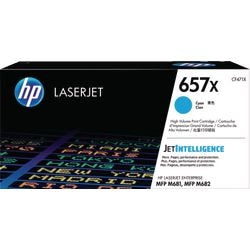Tonercartridge hp cf471x 657x cyaan