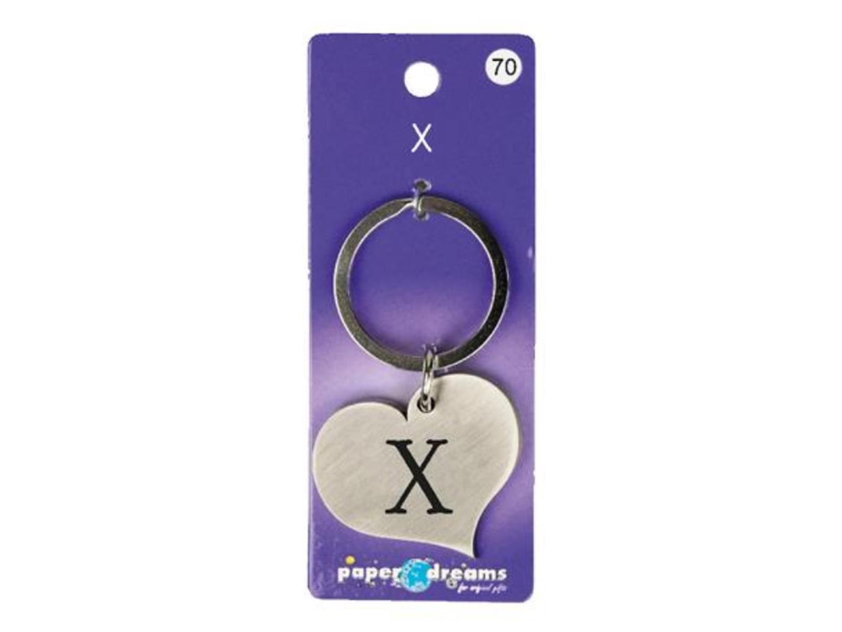 Paperdreams hart sleutelhanger - x