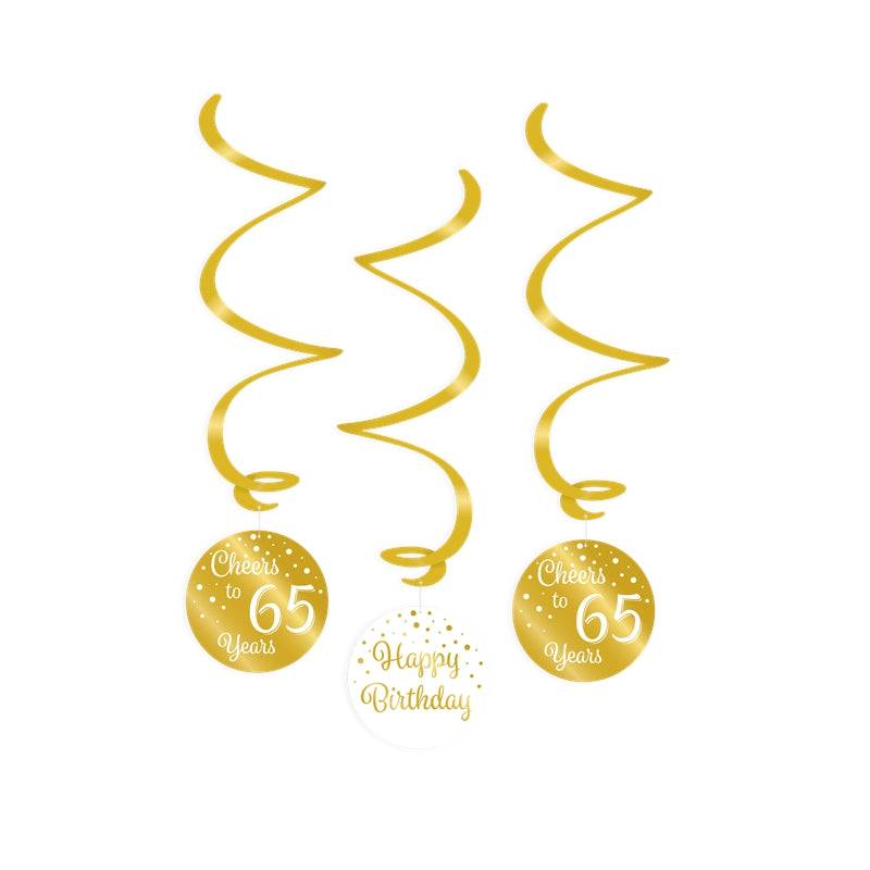 Paperdreams swirlslingers goud wit - 65