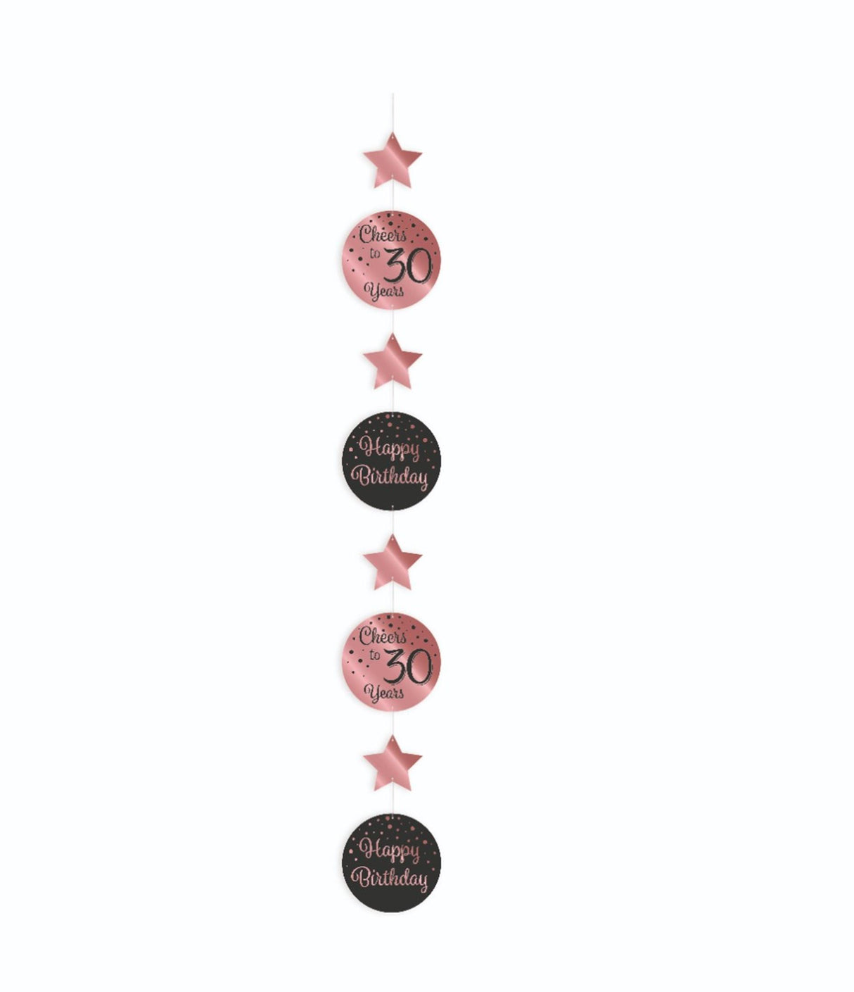 Paperdreams hangslinger roze zwart - 30