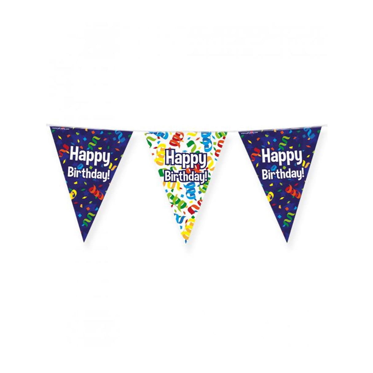 Paperdreams party vlag - happy birthday