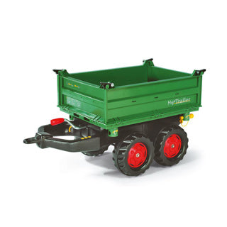 Rolly toys rollymega trailer fendt groen