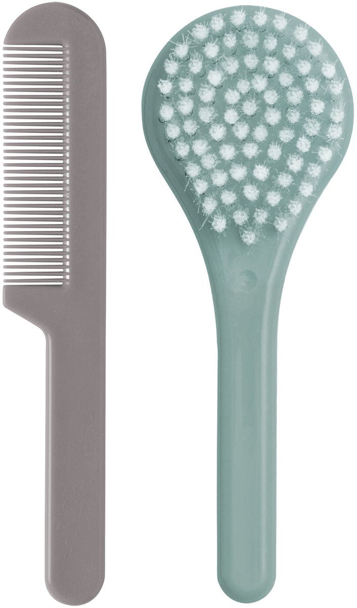 Luma kam borstel nylon ice blue