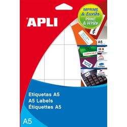 Apli etiketten 581866 wit 525 stuk