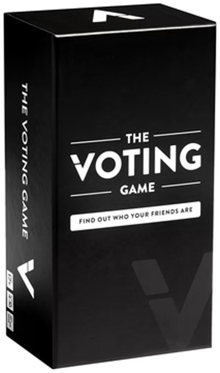 Dyce games - the voting game - party spel - kaartspel - engelstalig