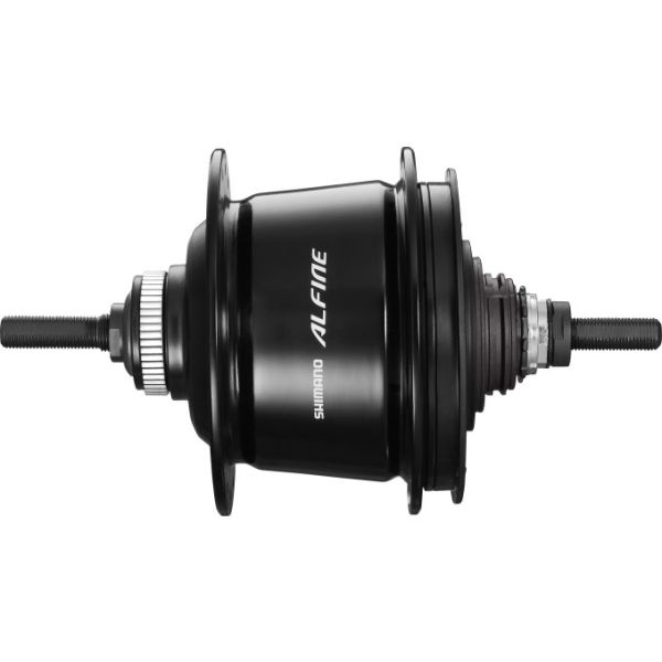Versnellingsnaaf 8 speed Shimano Alfine SG-S7001 voor schijfrem - 36 gaats - zwart