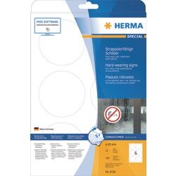 Etiketten herma