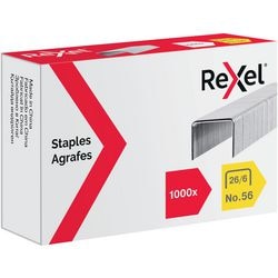 Nietjes rexel nr. 56 doos 1000 stuks