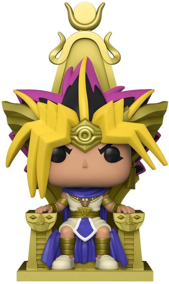 Funko yugioh! verzamelfiguur pop! deluxe animation atem pharaoh yugi 9 cm multicolours