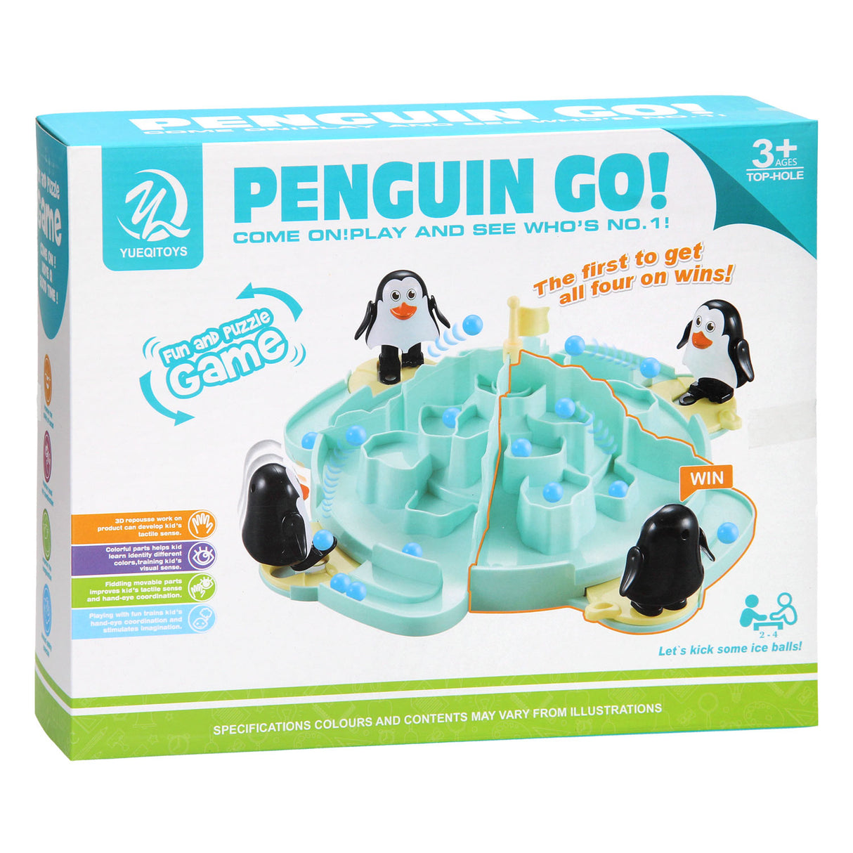 Hoppe pinguïnspel go