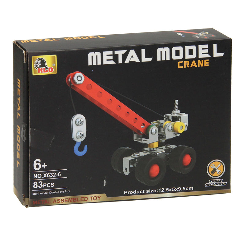 Metalen bouwpakket kraan, 83dlg