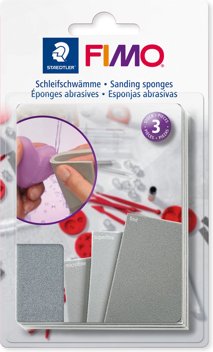 Fimo slijpspons
