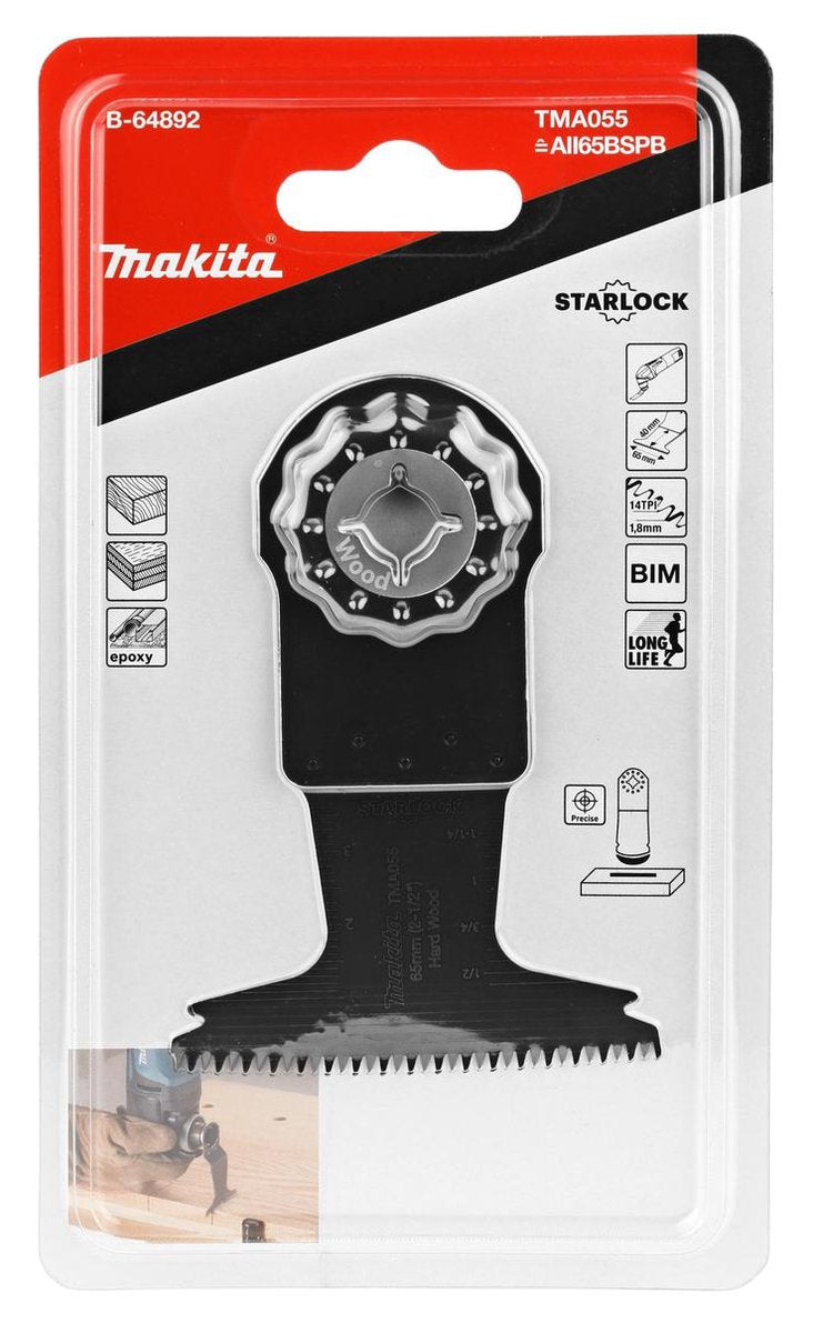 Makita tma055 invalzaagblad 65mm hardhout