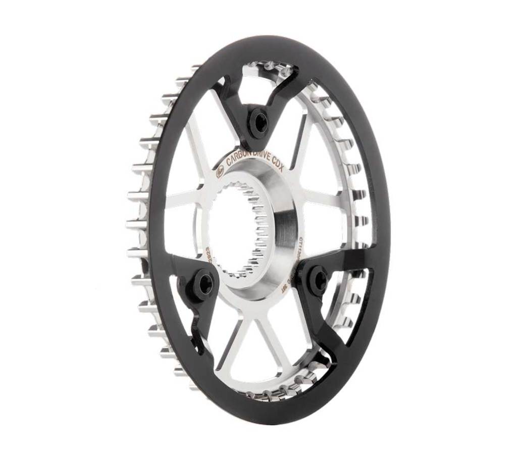 Gates tandwiel cdx 39t pinion met beschermrand rvs