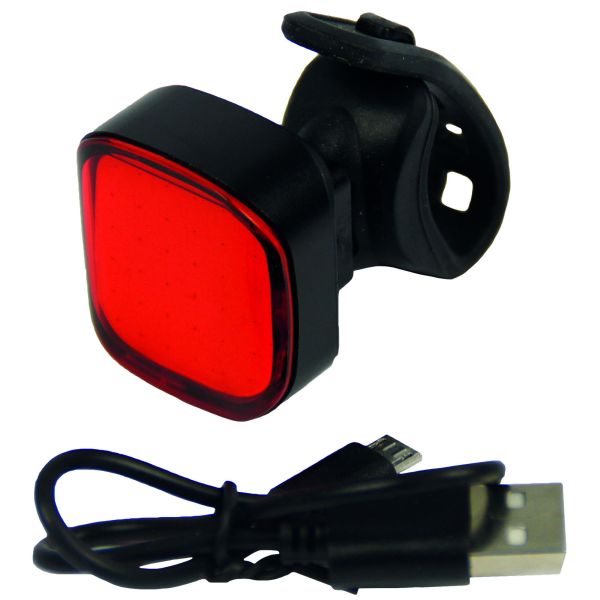 UrbanProof high power achterlicht rood USB