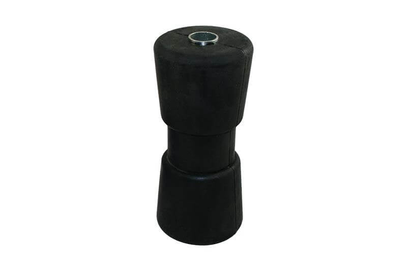Kielrol rubber 190x85mm zwart