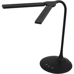 Bureaulamp alba ledtwin n zwart