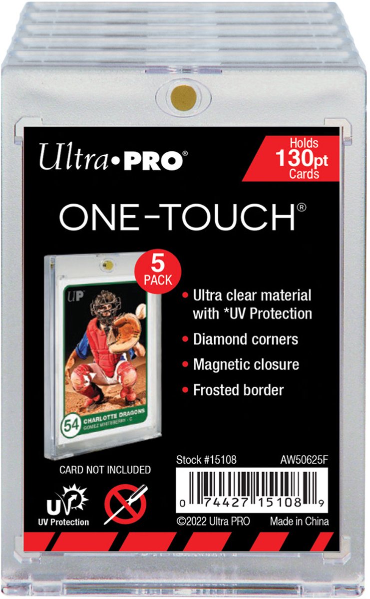 Ultrapro ultra pro - one-touch 130pt uv magnetische houder (set van 5)