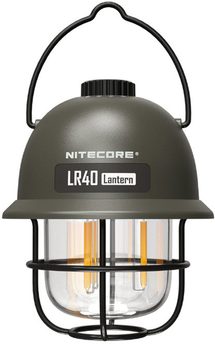 Nitecore lr40 lantaarn oplaadbaar army green