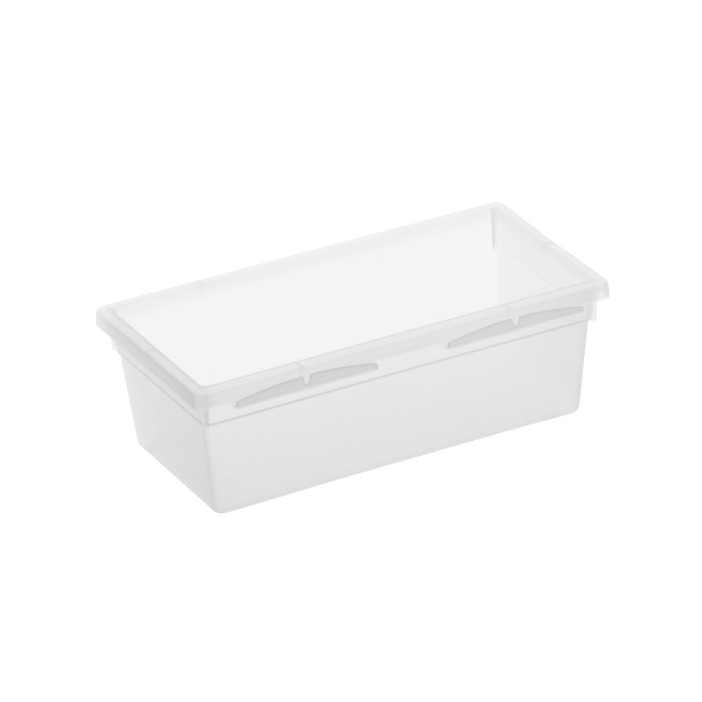 Rotho ladebakje 15x8 cm transparant