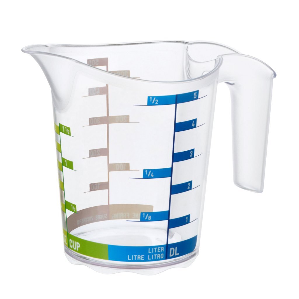 Rotho maatbeker 0,5l domino | 2 stuks