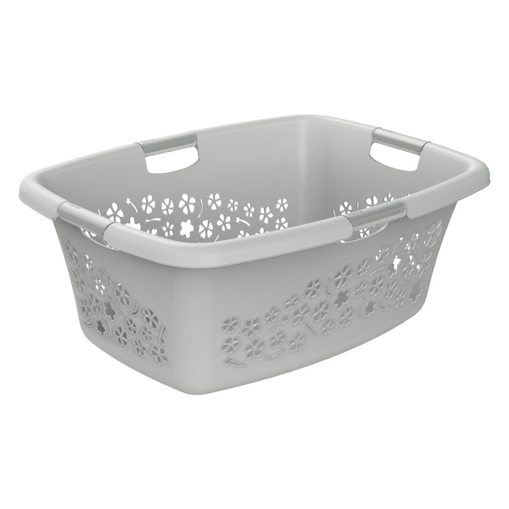 Rotho flowers wasmand 50l grijs