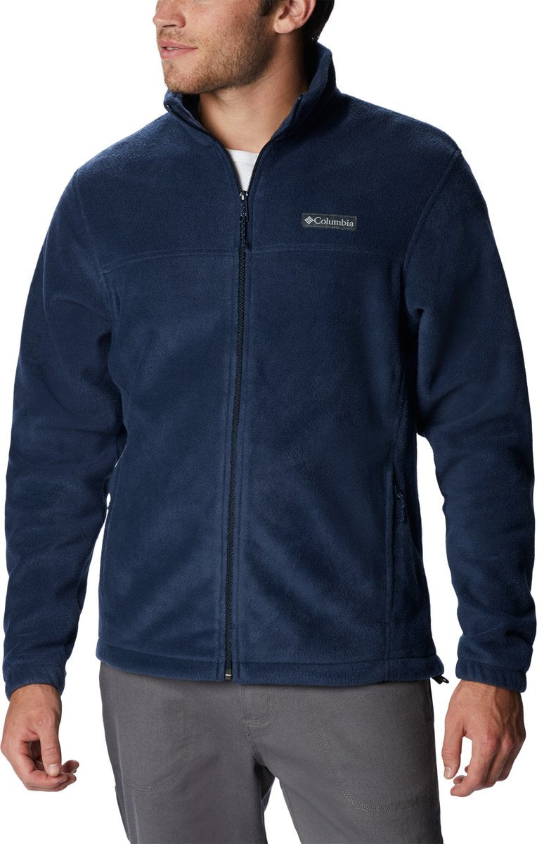 Columbia steens mountain™ full zip 2.0 fleece jas heren - fleece vest met volledige ritssluiting - maat l - blauw