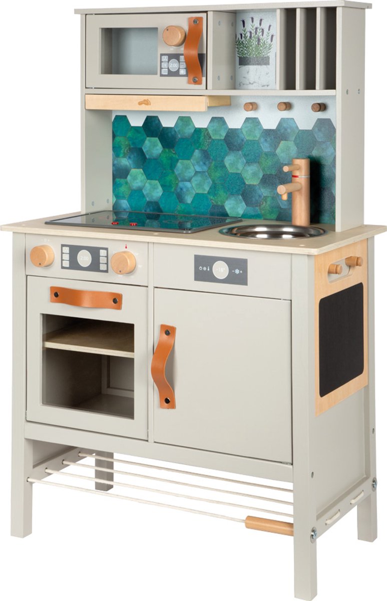 Small foot - houten speelkeuken tasty grijs
