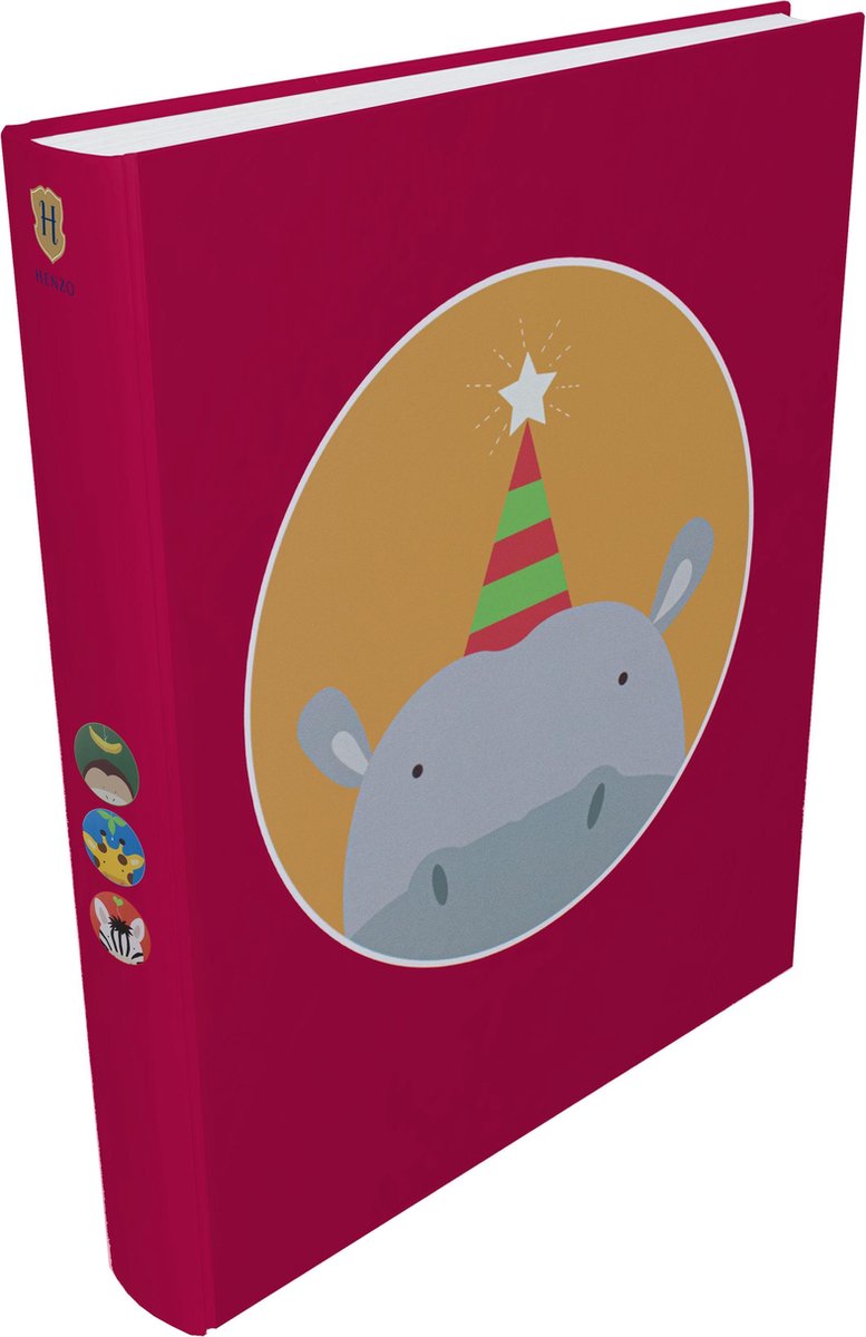Henzo fotoalbum - - jungle - 500 foto's - rood